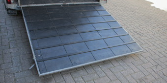 Noddevelt Aluminium-laadklepkleur-