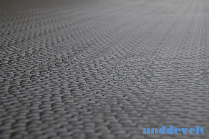 Fauteuil Cilia kalligrafie Rubber matten: R9 Trailermat 1,80 x 3,30m