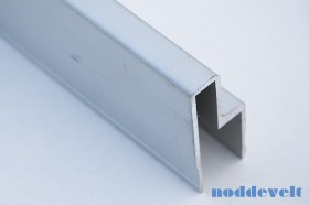 Aluminium deurprofiel 18mm 