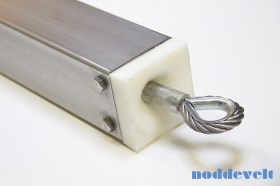 RVS Veerpot laadklep 