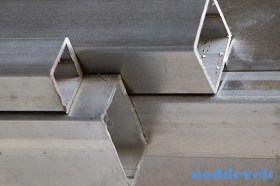 RVS kokers op maat gemaakt 